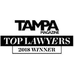 Tampa Top Lawyers 2018 Winner