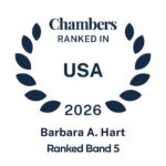 Chambers USA 2026 Ranked Band 5 - Barbara A. Hart