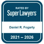 SRBP shareholder Daniel R. Fogarty, recognized as a Top-Rated Attorney in 2026 by Super Lawyers