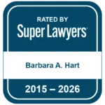 SRBP shareholder Barbara A. Hart, recognized as a Top-Rated Attorney in 2026 by Super Lawyers